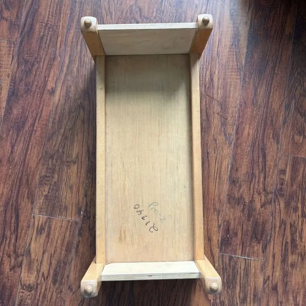 Vintage Whitney Bros Doll Bed Wood 20